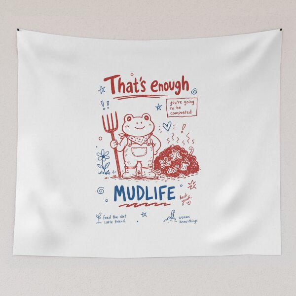 Item preview, Urban Gardening Thats Enough Mudlife designed and sold by LuminOrb.