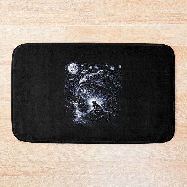 Item preview, Frog Howling to Moon Frogs Howl at The Moon Parody Meme designed and sold by Abirtom.
