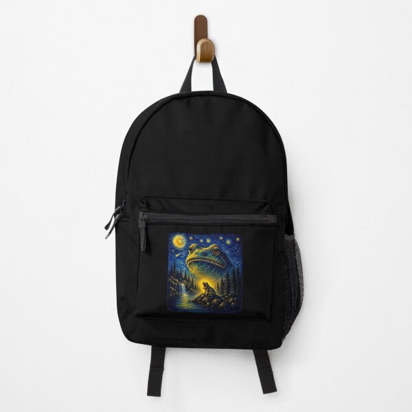 Item preview, Frog Howling to Moon Frogs Howl at The Moon Parody Meme designed and sold by Abirtom.