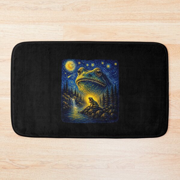 Item preview, Frog Howling to Moon Frogs Howl at The Moon Parody Meme designed and sold by Abirtom.