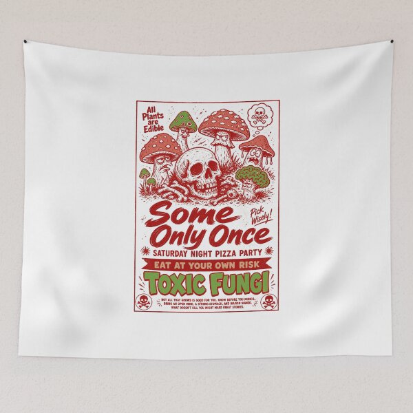 Item preview, All Plants Are Edible Toxic Fungi Gardening designed and sold by LuminOrb.