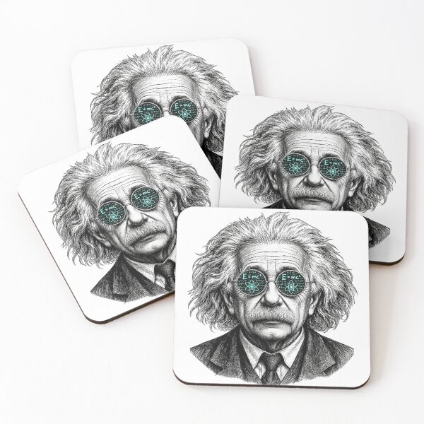 Item preview, Albert Einstein Physics Equations Sunglasses Reflection designed and sold by Bad-Decisions-Designs.