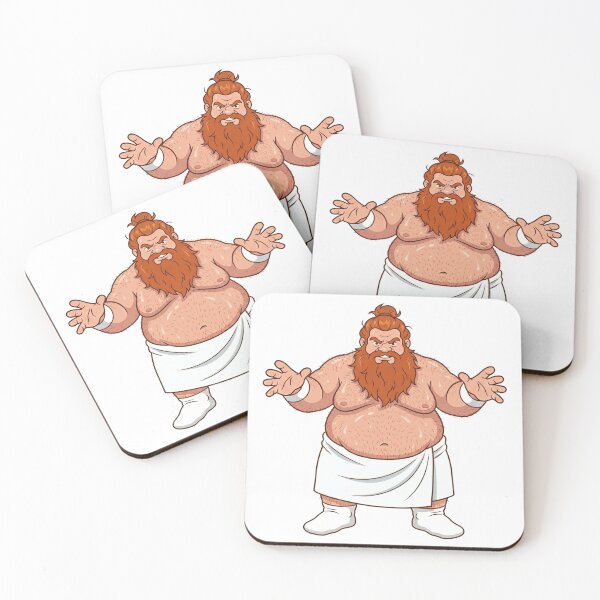 Item preview, Angry Fat Bastard Sumo Garden Gnome designed and sold by Bad-Decisions-Designs.