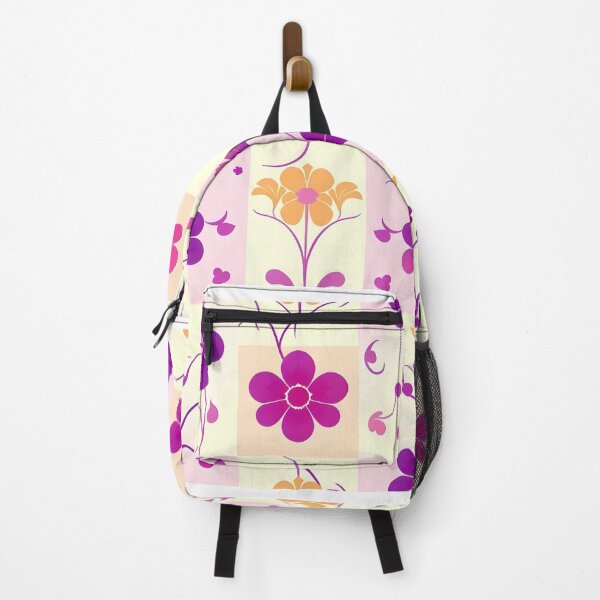 Item preview, Pink and purple floral pattern design designed and sold by Chi261.