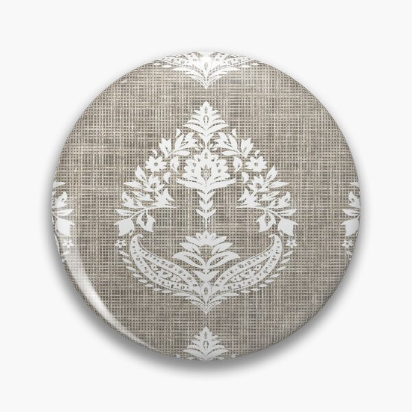 Item preview, Rustic Boho Floral Block Print designed and sold by primavera art.