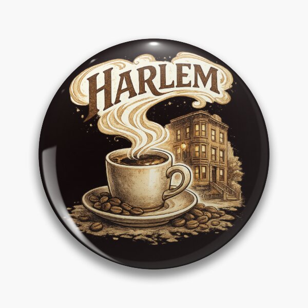 Item preview, Harlem Coffee Culture Vintage Café Illustration designed and sold by Tadeusz1.