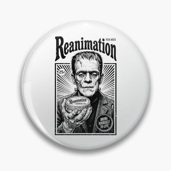Item preview, Frankenstein Reanimation Halloween Vintage Ad Monster designed and sold by GrandeDuc.