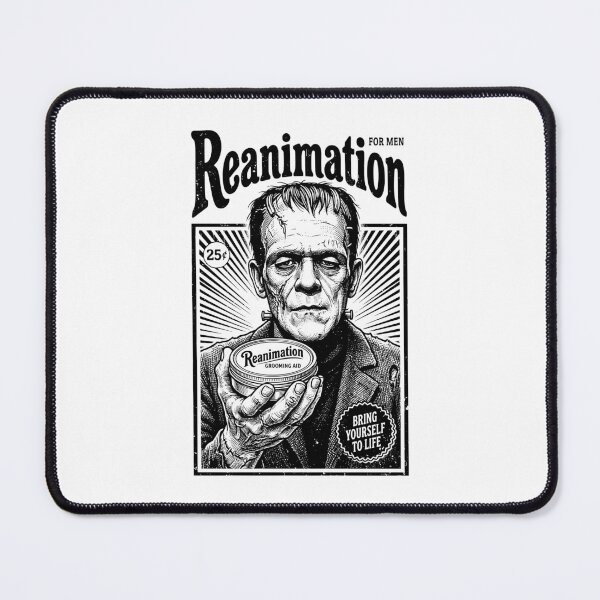Item preview, Frankenstein Reanimation Halloween Vintage Ad Monster designed and sold by GrandeDuc.