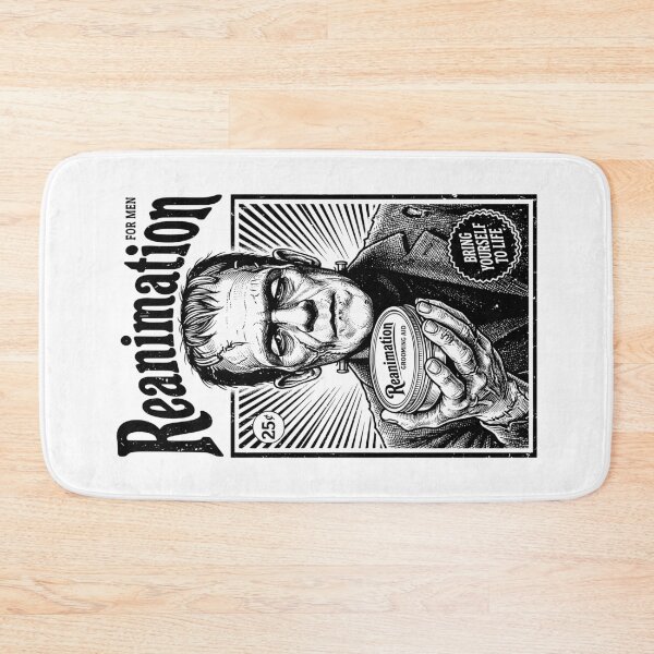 Item preview, Frankenstein Reanimation Halloween Vintage Ad Monster designed and sold by GrandeDuc.