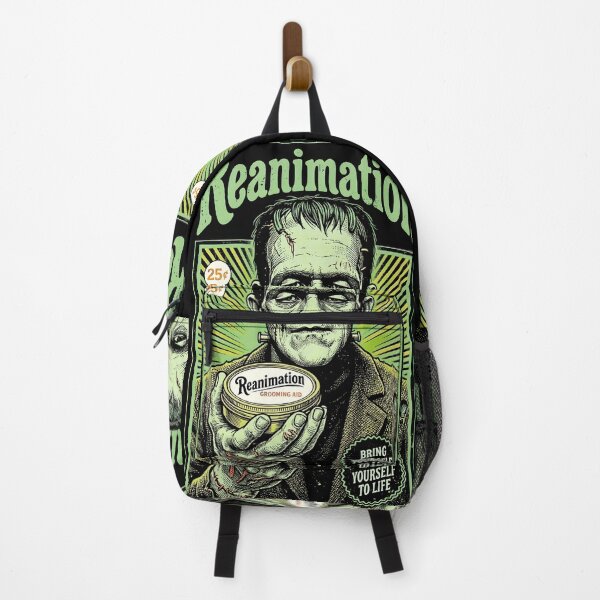 Item preview, Frankenstein Reanimation Halloween Vintage Ad Monster designed and sold by GrandeDuc.