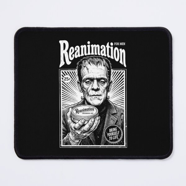 Item preview, Frankenstein Reanimation Halloween Vintage Ad Monster designed and sold by GrandeDuc.