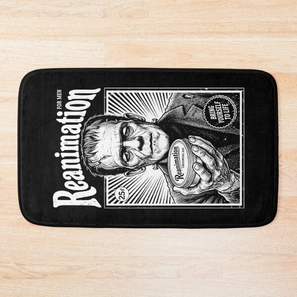 Item preview, Frankenstein Reanimation Halloween Vintage Ad Monster designed and sold by GrandeDuc.