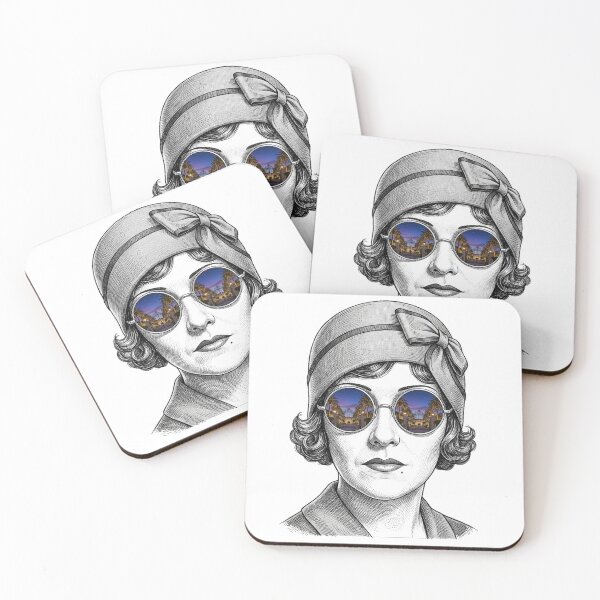 Item preview, Gloria Swanson Sunset Boulevard Shades Reflection designed and sold by Bad-Decisions-Designs.