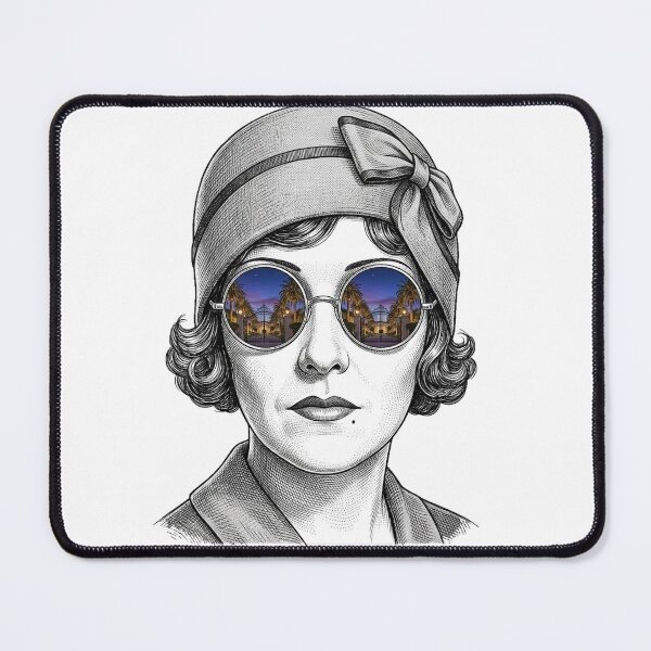 Item preview, Gloria Swanson Sunset Boulevard Shades Reflection designed and sold by Bad-Decisions-Designs.