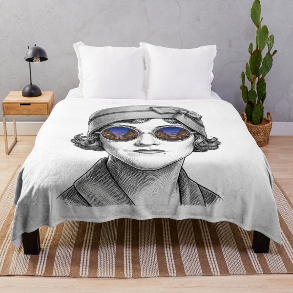 Aperçu de l'œuvre Gloria Swanson Sunset Boulevard Shades Reflection créée et vendue par Bad-Decisions-Designs.