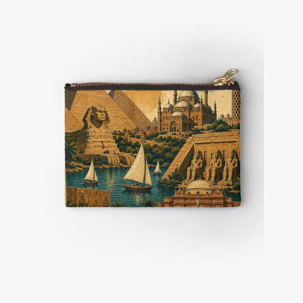 Item preview, Egypt Land of History and Wonder Travel Poster designed and sold by LaylaArtStudio.