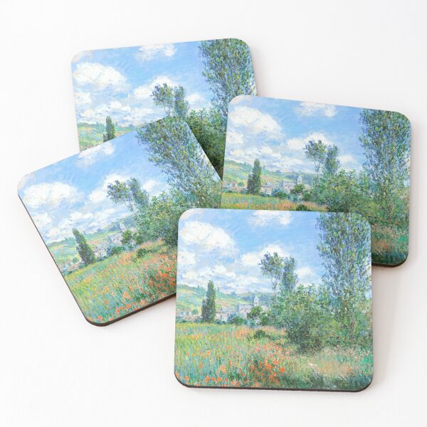 Item preview, Claude Monet – View of Vétheuil (1880) designed and sold by VenusArt7.