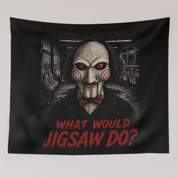 Item preview, What would Jigsaw do? designed and sold by TeeCodes.