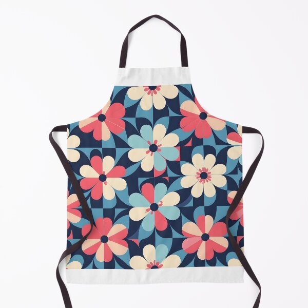 Item preview, Blue and pink floral pattern designed and sold by Chi261.