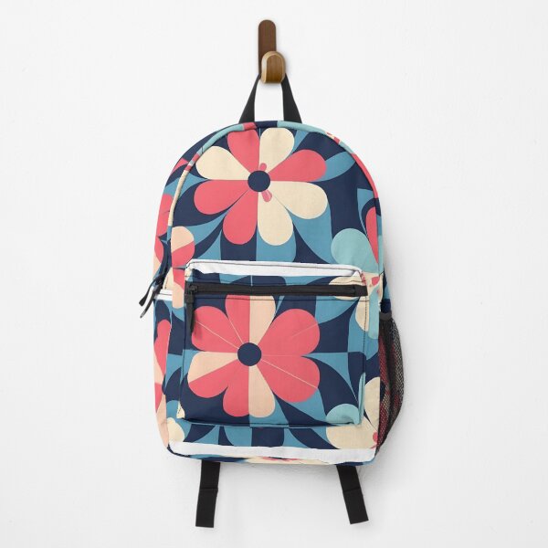 Aperçu de l'œuvre Motif floral bleu et rose créée et vendue par Chi261.