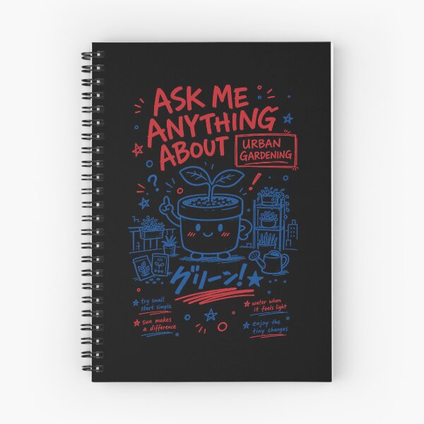 Item preview, Urban Gardening Ask Me Anything designed and sold by LuminOrb.