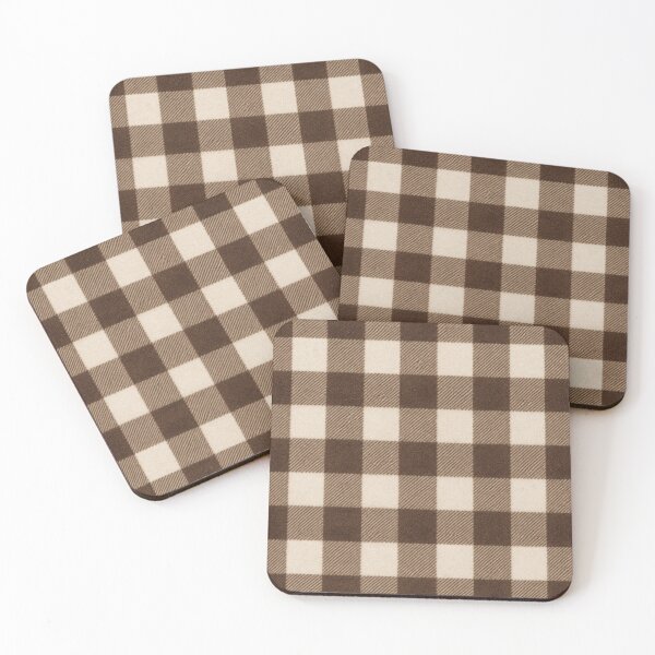 Item preview, Brown Buffalo Plaid Fall Cozy Cabin Check designed and sold by Yellowriversss.