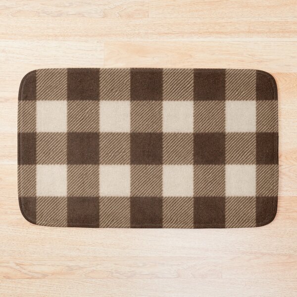 Item preview, Brown Buffalo Plaid Fall Cozy Cabin Check designed and sold by Yellowriversss.