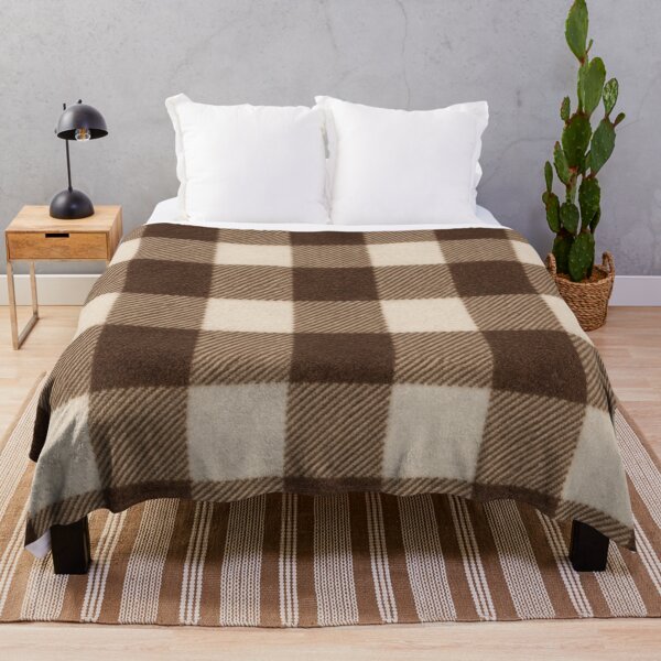 Item preview, Brown Buffalo Plaid Fall Cozy Cabin Check designed and sold by Yellowriversss.