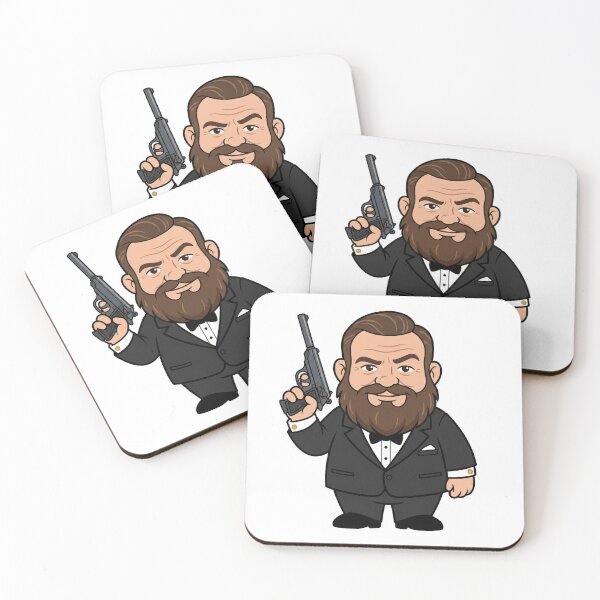 Item preview, Secret Agent James Bond Garden Gnome designed and sold by Bad-Decisions-Designs.