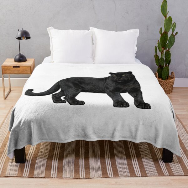 Item preview, Black Panther Realistic Wildlife Illustration designed and sold by GalaMine.