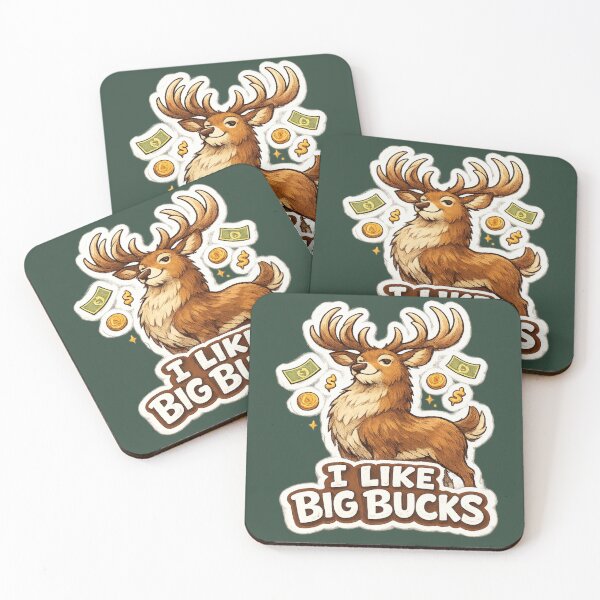 Item preview, I Like Big Bucks designed and sold by ChirpInc.