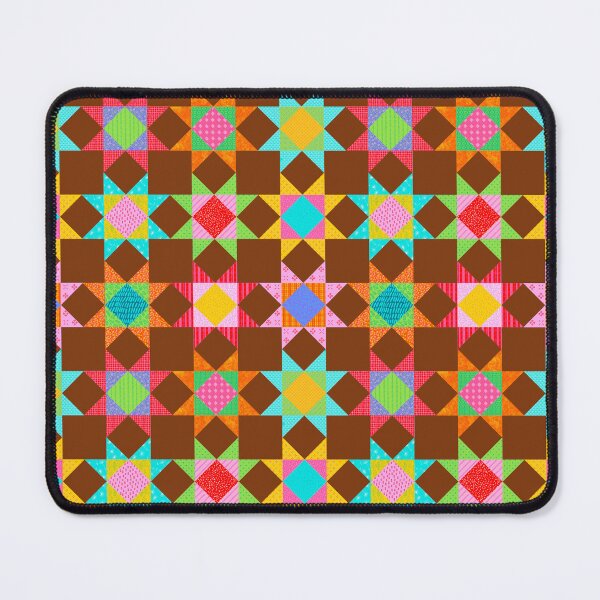 Item preview, Patchwork on Brown designed and sold by MissMelsa.