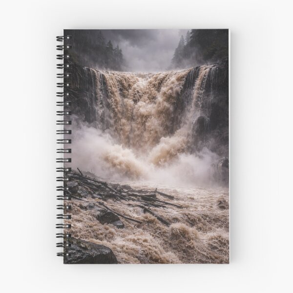 Item preview, Powerful Waterfall Storm – Dramatic Nature designed and sold by Yomere.