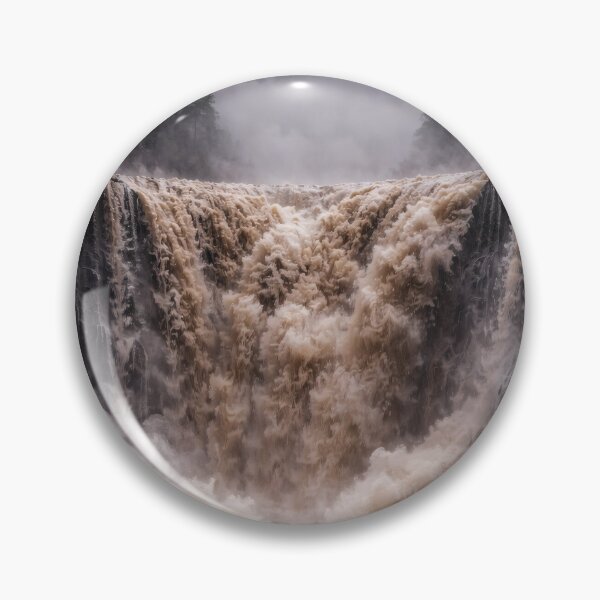 Item preview, Powerful Waterfall Storm – Dramatic Nature designed and sold by Yomere.