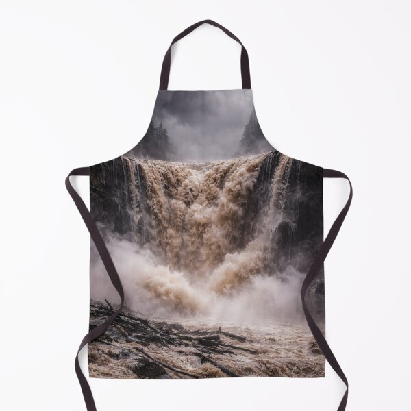 Item preview, Powerful Waterfall Storm – Dramatic Nature designed and sold by Yomere.
