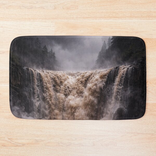 Item preview, Powerful Waterfall Storm – Dramatic Nature designed and sold by Yomere.
