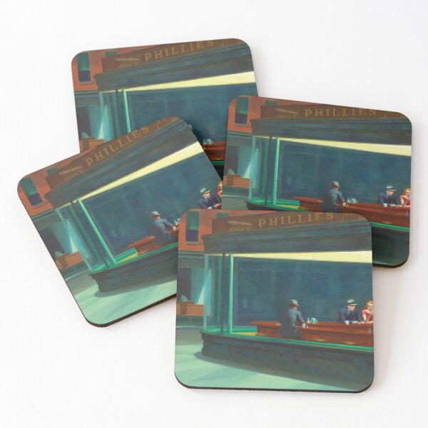 Item preview, Edward Hopper – Nighthawks (1942) designed and sold by VenusArt7.