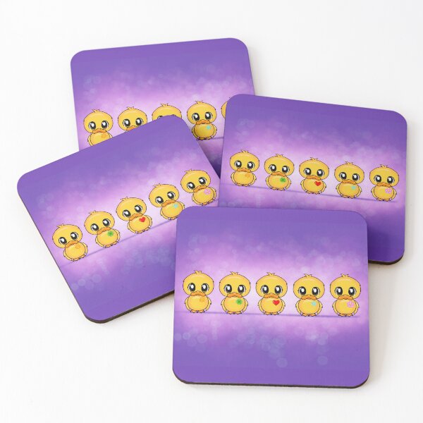 Item preview, cute ducklings with symbols and icons designed and sold by Pezi-Creation.