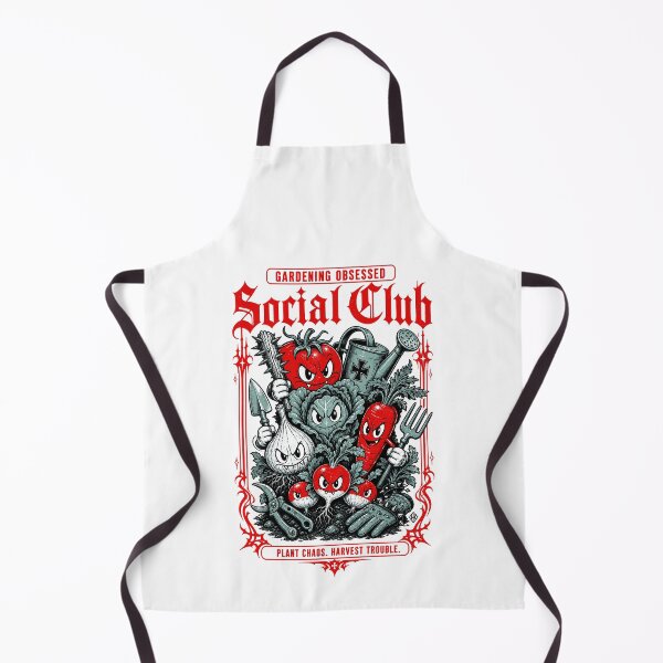 Item preview, Urban Gardening Gardening Obsessed Social Club designed and sold by LuminOrb.