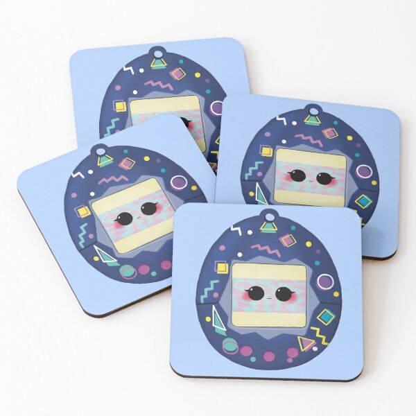 Item preview, Cute 1990s Aesthetic Cyber Pet Drawing designed and sold by Designs By Amber.