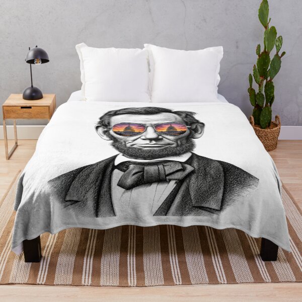 Item preview, President Abraham Lincoln Capitol Shades Reflection designed and sold by Bad-Decisions-Designs.