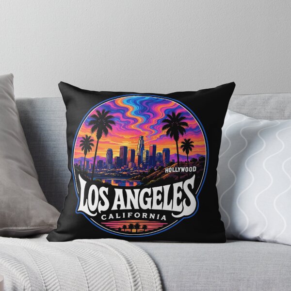 Item preview, Hollywood Los Angeles California USA Trippy designed and sold by TomFrontierArt.