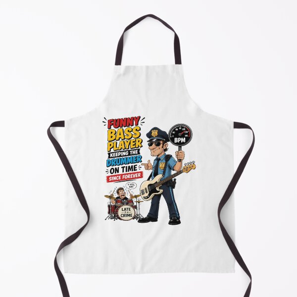 Item preview, Keeping the Drummer on Time - Bass Player Humor designed and sold by Art-Arcade6.