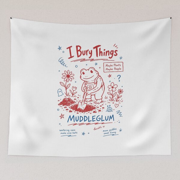 Item preview, Urban Gardening I Bury Things Muddleglum designed and sold by LuminOrb.