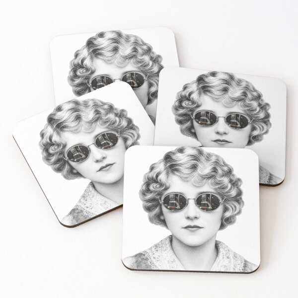Item preview, Mary Pickford Vintage Camera Sunglasses Reflection designed and sold by Bad-Decisions-Designs.