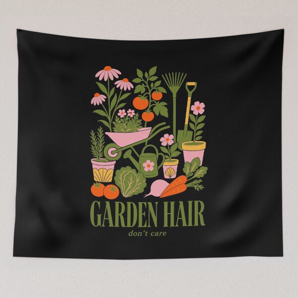 Item preview, Garden Hair Dont Care Organic Gardening designed and sold by LuminOrb.