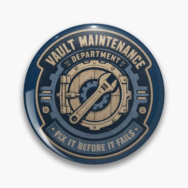 Item preview, Vault Maintenance Department Tool Patch designed and sold by agearb.