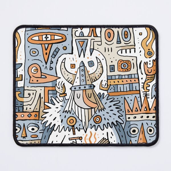 Item preview, Mystical Shaman: Ancient Spirit Folk Art Design designed and sold by Romgora.