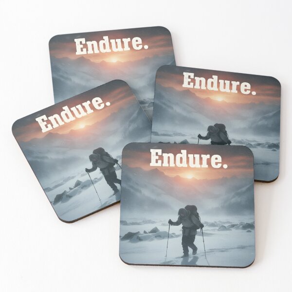 Item preview, Endure – Strength in the Storm designed and sold by Halbeskilo.