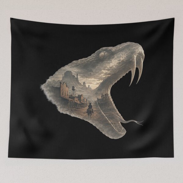 Item preview, Snake in the Wild West designed and sold by ReneMM.